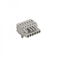 Terminal Block Plug Screwless